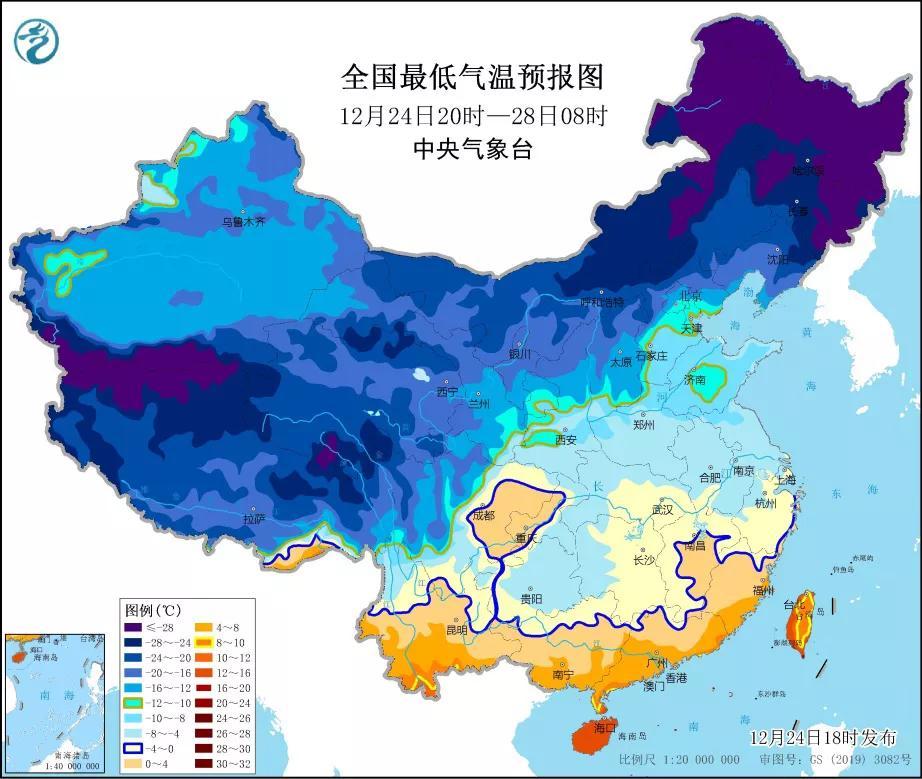 最新全国天气预报图