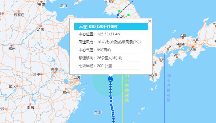 温州台风最新消息台风路径